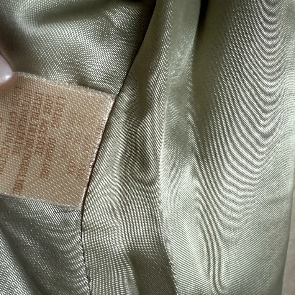 Elegant Cream Wool Coat with Faux Fur Collar - Picture 4 of 4